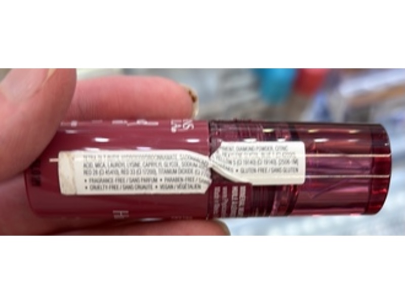 Physicians Formula Mineral Wear Diamond Lip Oil Stain, Brilliant Berry, 0.15 fl oz/4.6 mL
