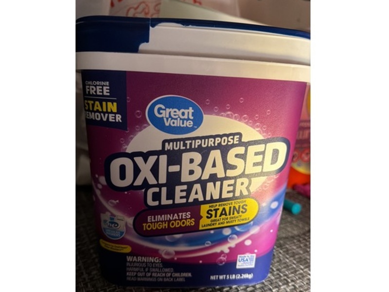 Great Value Multipurpose Oxi-Based Cleaner, 2.26 kg