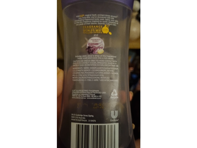 Lux Fragranced Body Wash, Magical Spell, 400 mL