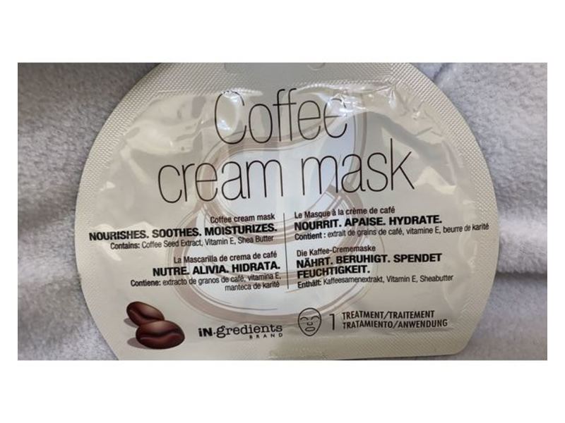 iN.gredients Coffee Cream Mask , 1 mask