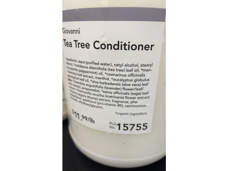 Giovanni Tea Tree Triple Treat Invigorating Conditioner, 3785 mL