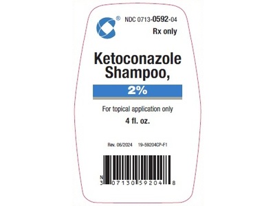 Ketoconazole 2% Shampoo, 4 fl oz, Cosette (Rx)