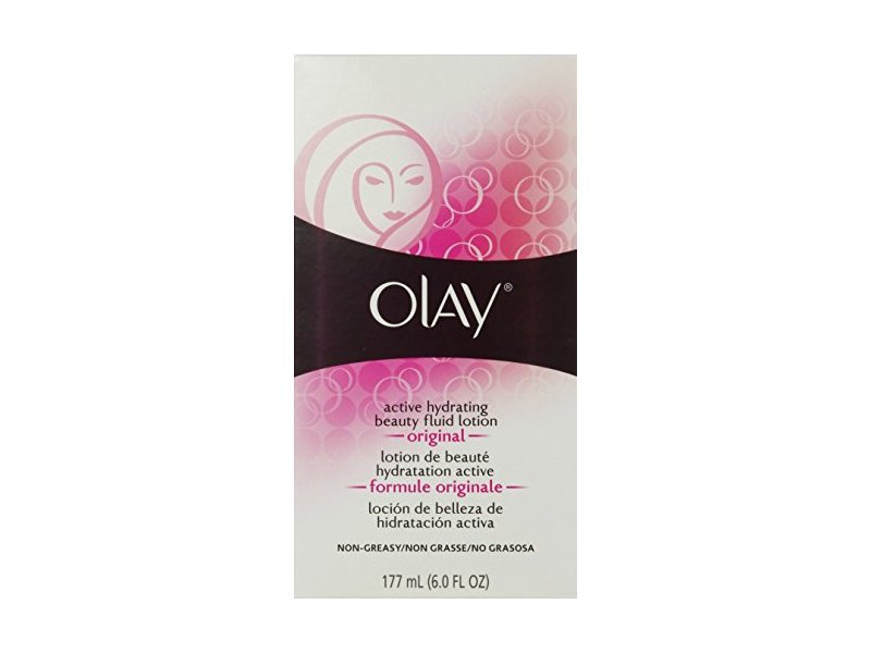 Olay Active Hydrating Beauty Fluid Lotion, Original, 6 oz