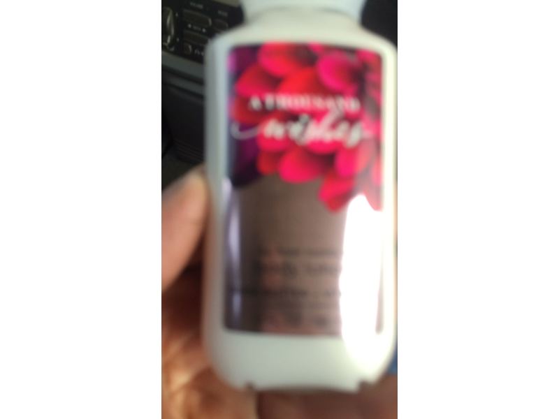 Bath & Body Works A Thousand Wishes Body Lotion, Shea Butter + Vitamin E, 3 fl oz/88mL