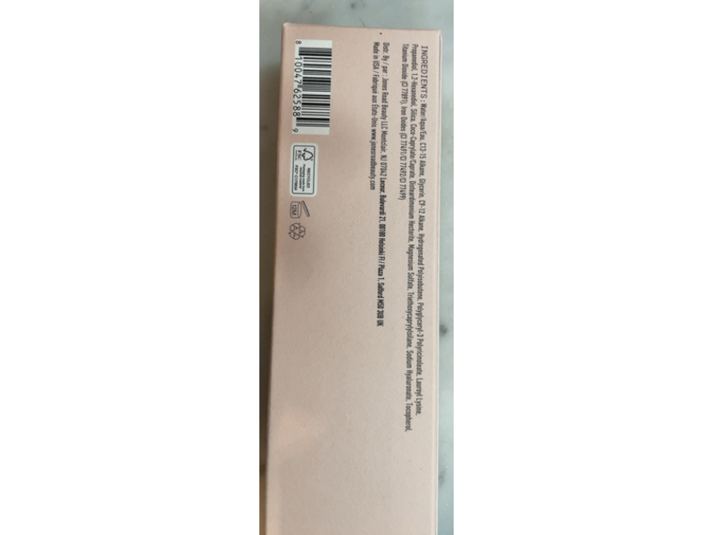 Jones Road Just Enough Tinted Moisturizer, Ivory, 1.69 oz/50 mL