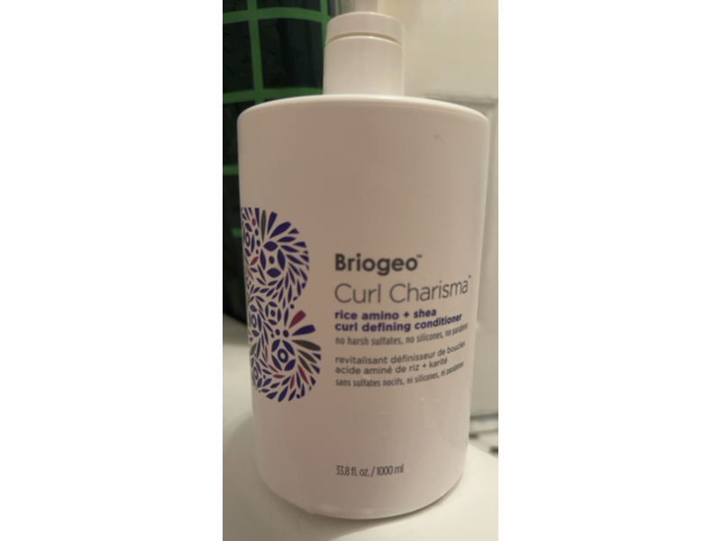 Briogeo Curl Charisma Curl Defining Conditioner, Rice Amino + Shea, 33.8 fl oz/1000 mL
