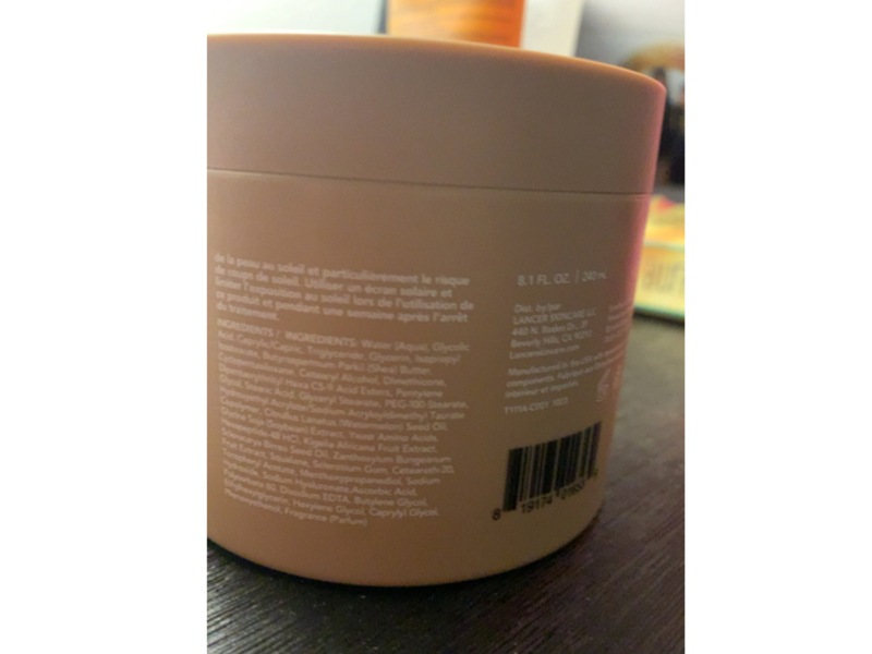 Lancer Body Nourish Cream, 8.1 fl oz/240 mL