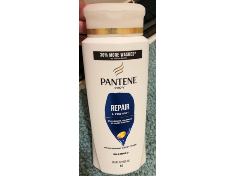 Pantene Pro-V Repair & Protect Shampoo, 17.0 fl oz/505 mL