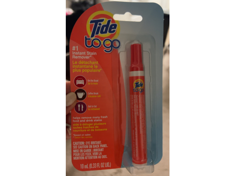 Tide To Go Instant Stain Remover Pen, 0.33 fl oz/10 mL, Pack Of 6