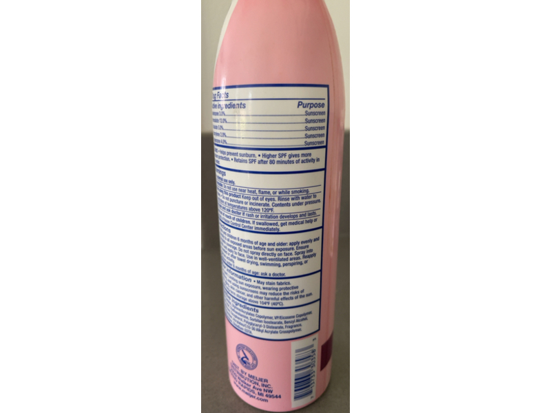Meijer Baby Continous Spray Sunscreen, SPF 50, 6 fl oz/177 mL