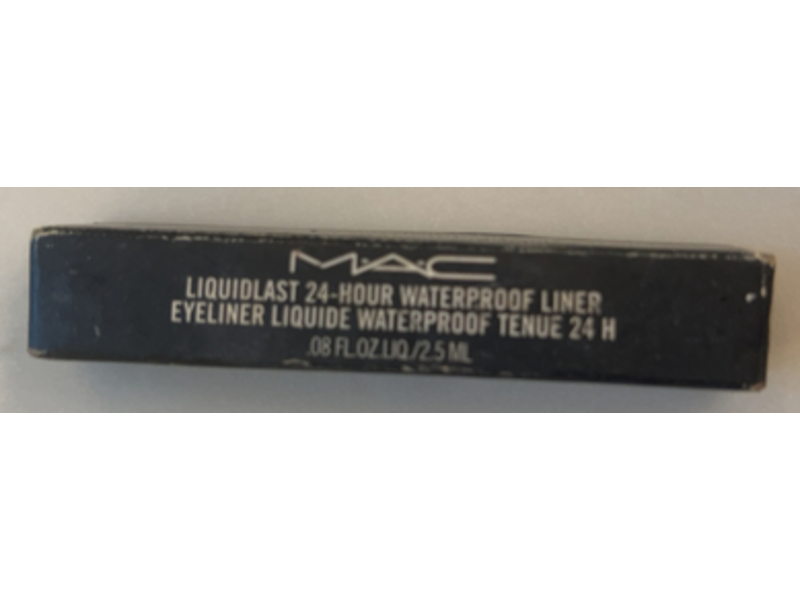 M.A.C Liquid Eyeline, Point Black, 0.08 oz/2.5 mL