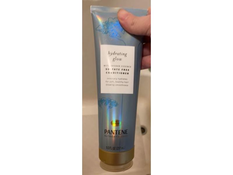 Pantene Hydrating Glow Sulfate-Free Conditioner, Baobab Essence, 8 fl oz