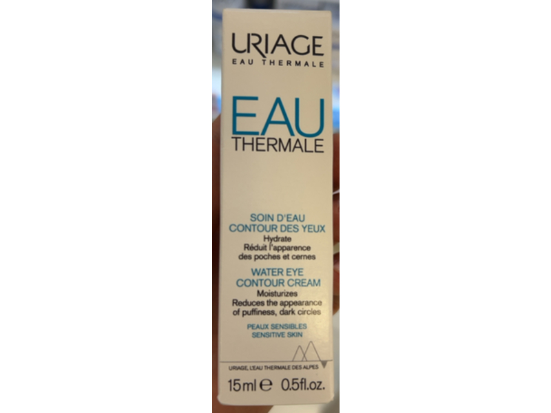 Uriage Eau Thermal Water Eye Contour Cream, 0.5 fl oz/15 mL