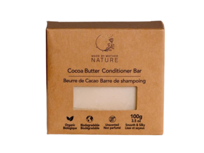 Made By Mother Nature Conditioner Bar, Cocoa Butter, 3.5 oz/100 g