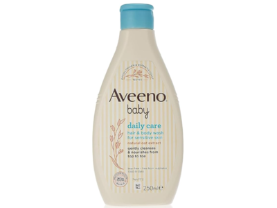 Aveeno Baby Daily Care Hair & Body Wash, Oat Extract, 250 mL