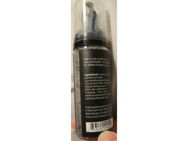 Bad Dragon Foaming Anti-Bacterial Toy Cleaner, 2 fl oz/60 mL
