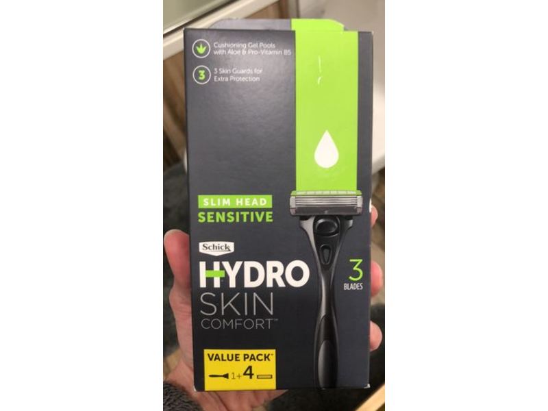 Schick Hydro Skin Comfort, Sensitive, 3 Count