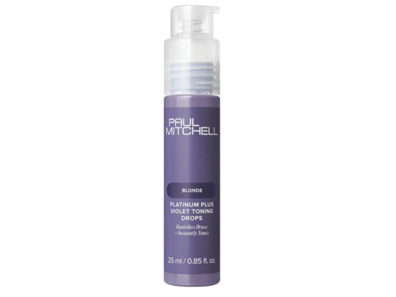 Paul Mitchell Platinum Plus Violet Toning Drops, 0.85 fl oz/25 mL