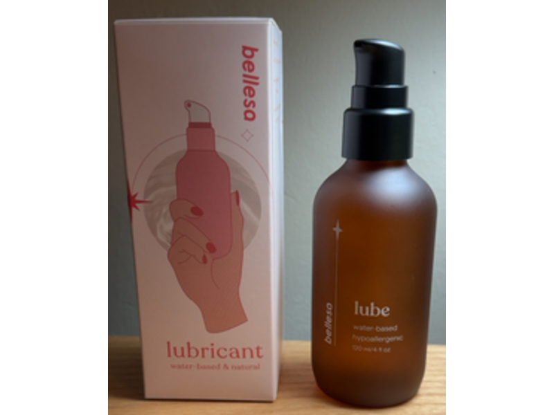 Bellesa Lubricant Water Based & Natural, 4 fl oz/120 mL