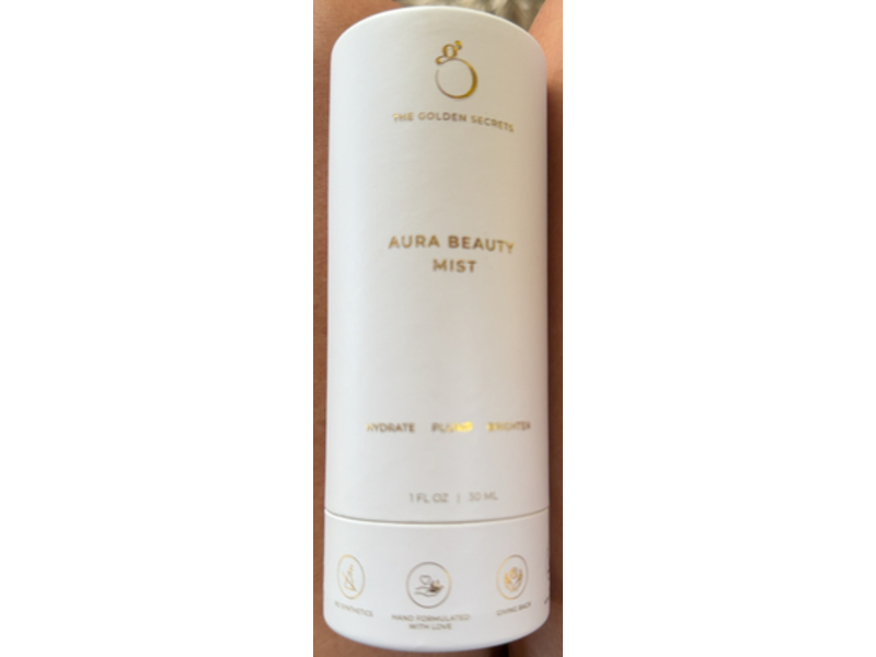The Golden Secrets Aura Beauty Mist, 1 fl oz/30 mL