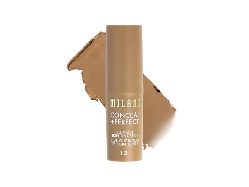 Milani Conceal+Perfect Blur Out Skin Tint Stick, 13-Tan Yellow, 0.286 oz/8.1 g