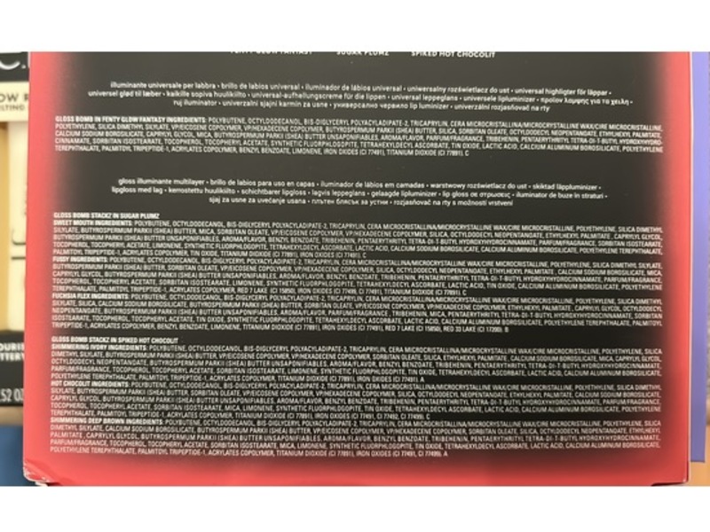 Fenty Beauty By Rihanna Glossy Lip Luminizer, 0.3 fl oz/9 mL 3 Count