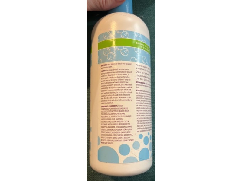 Boogie Bubbling Vapor Bath, Mint Eucalyptus, 18 fl oz/532 mL