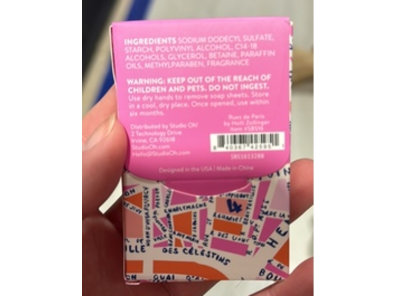 Studio Oh Hand Soap, Flower Fields, Count 100