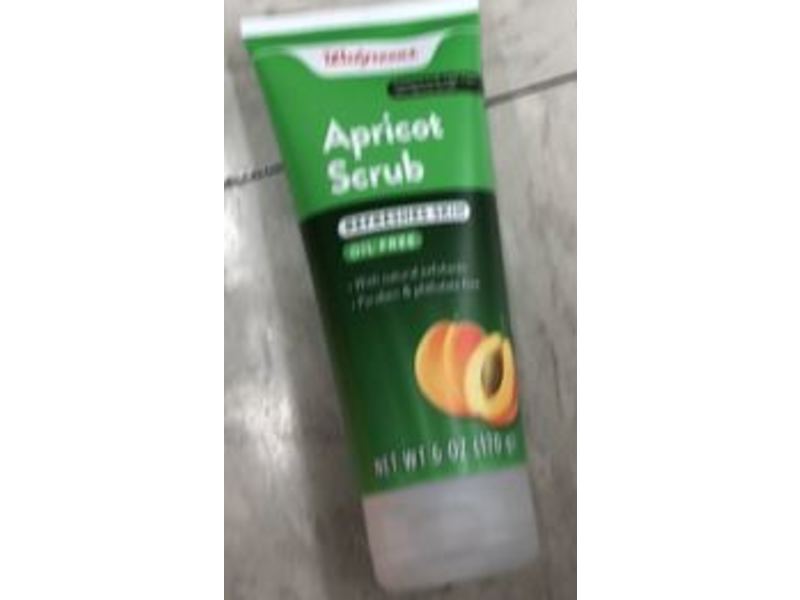 Walgreens Apricot Scrub, 6 oz/170 g