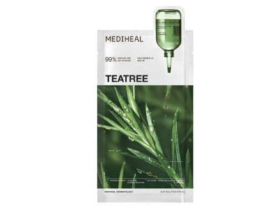 Mediheal Calming Moisture Essential Mask, Teatree, 0.8 fl oz/24 mL