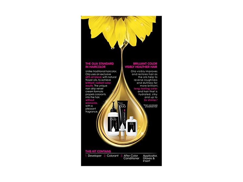 Garnier Olia Brilliant Color Permanent Color, 5.03 Medium Neutral Brown