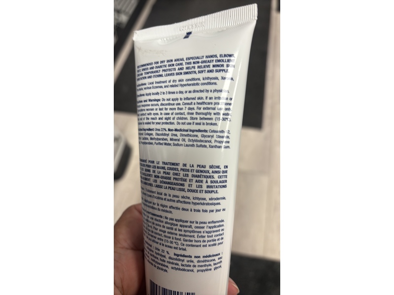 UriSec Therapeutic Moisturizer Cream, Urea 22% USP, 225 g