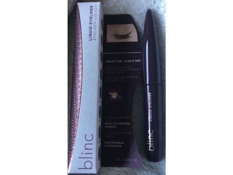 blinc Eyeliner, Jet Black Matte, 0.20 fl oz/ 6mL