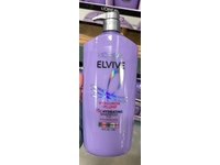 L'Oreal Paris Elvive Hyaluron Plump Hydrating Shampoo, 40 fl oz/1.18 L - thumbnail 2