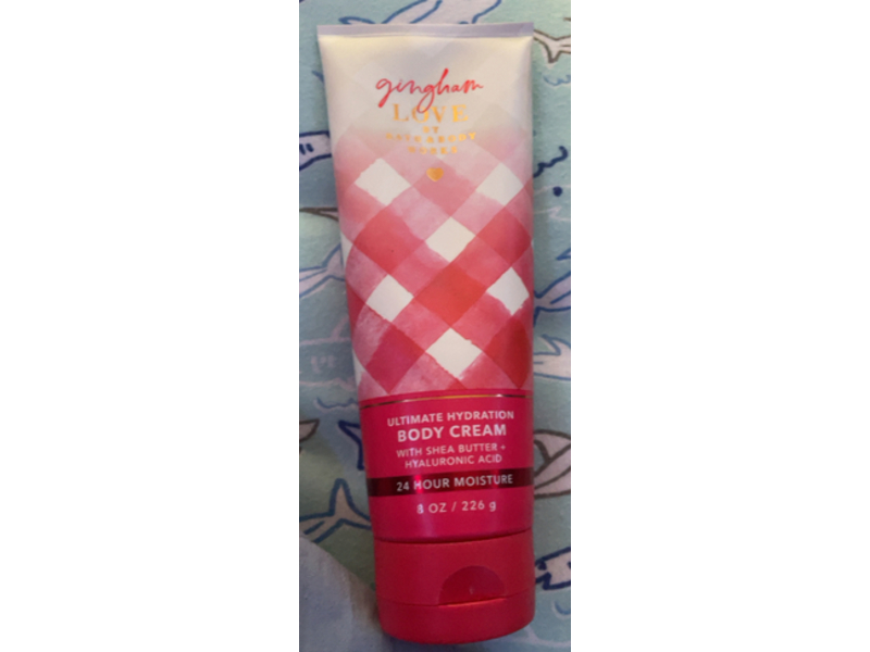 Bath & Body Works Ultimate Hydration Body Cream, Gingham Love , 8 oz/226 g