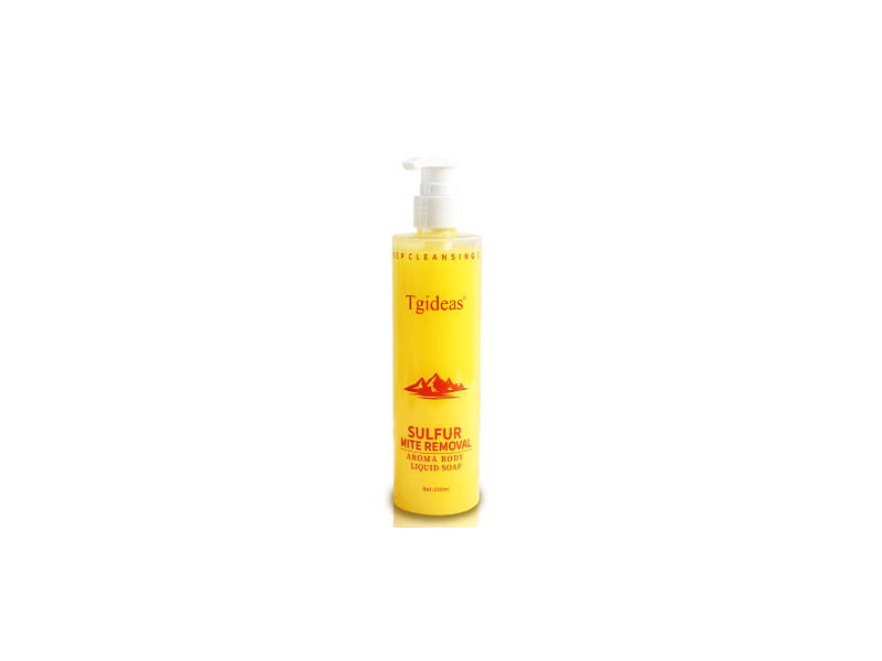 Tgideas Sulfur Mite Removal Aroma Body Liquid Soap, 250 mL