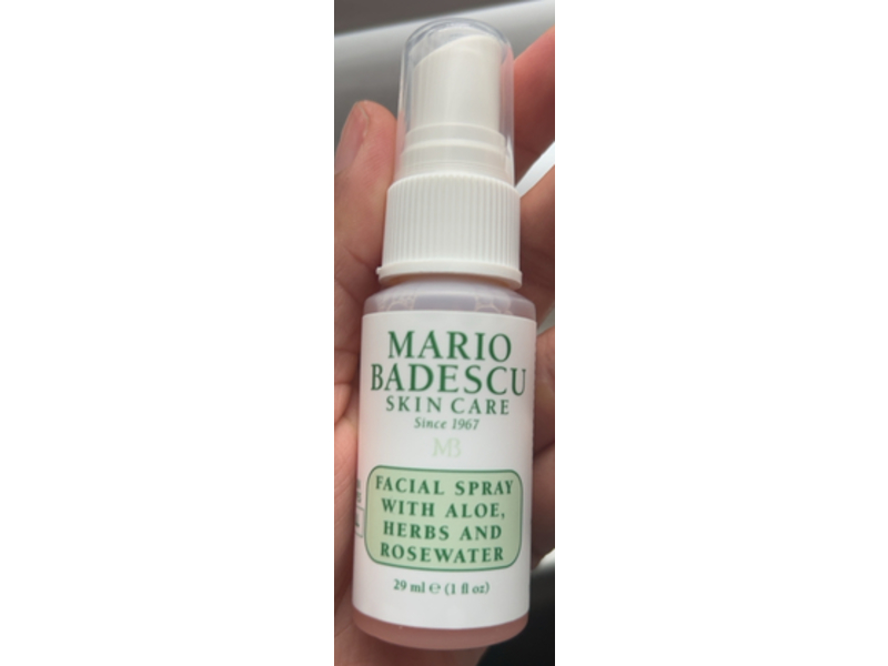 Mario Badescu Facial Spray, Aloe + Herbs & Rosewater, 1 fl oz/29 mL