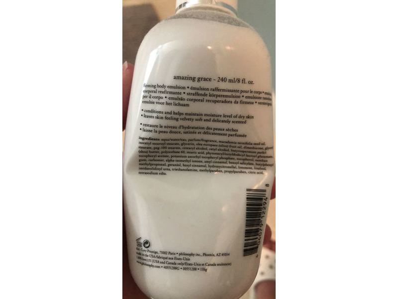 Amazing Grace Firming Body Emulsion, 8 fl oz/240 mL