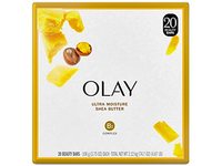 Olay Ultra Moisture Beauty Bar, Shea Butter, 3.75 oz/106 g, 20 Count - Image 2