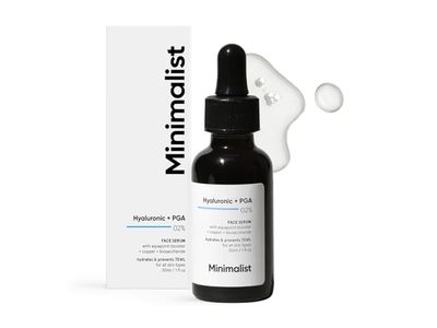 Minimalist Face Serum, Hyaluronic + PGA 02%, 1.01 fl oz/30 mL