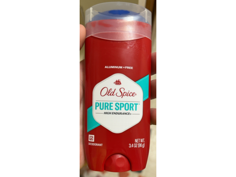 Old Spice Pure Sport High Endurance Deodorant, 3.4 oz/96 g