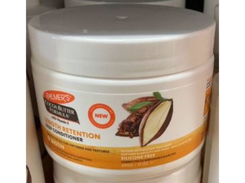 Palmer's Length Retention Deep Conditioner, Cocoa Butter & Biotin, 12 oz/340 g