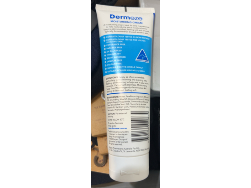 Dermeze Face & Body Moisturizing Cream, 100 g