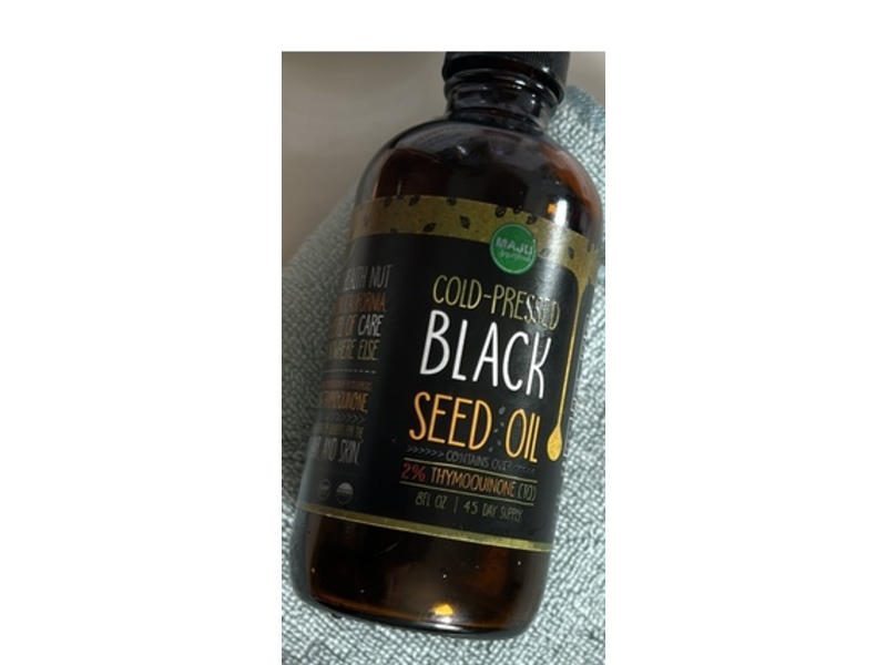 Maju Superfood Cold-Pressed Black Seed Oil, 8 fl oz