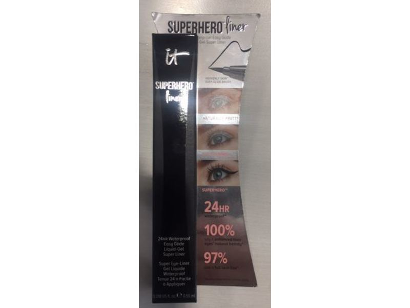 It Cosmetics Superhero Eyeliner, Super Black, 0.03 fl oz