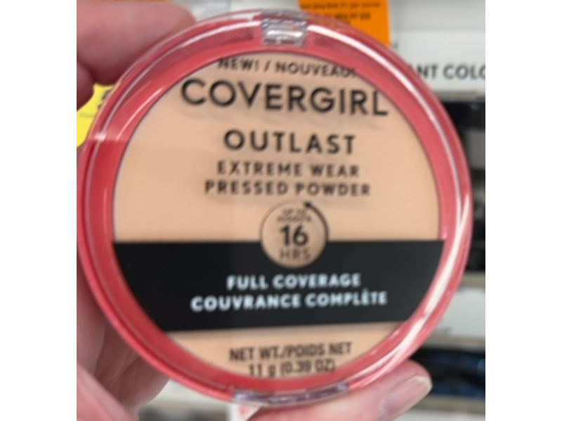 Covergirl Outlast Extreme Wear Pressed Powder, 810 Classic Ivory, 0.39 oz/11 g