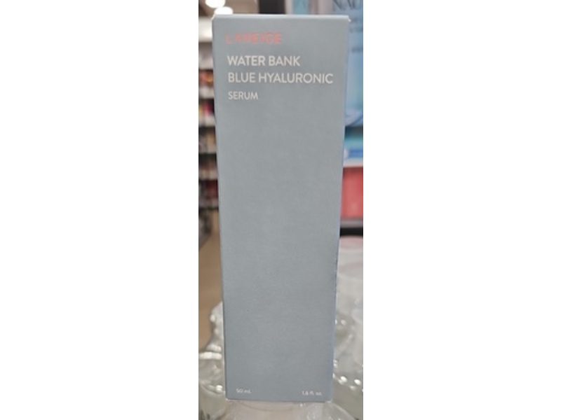Laneige Water Bank Blue Hyaluronic Serum, 1.6 oz/50 mL