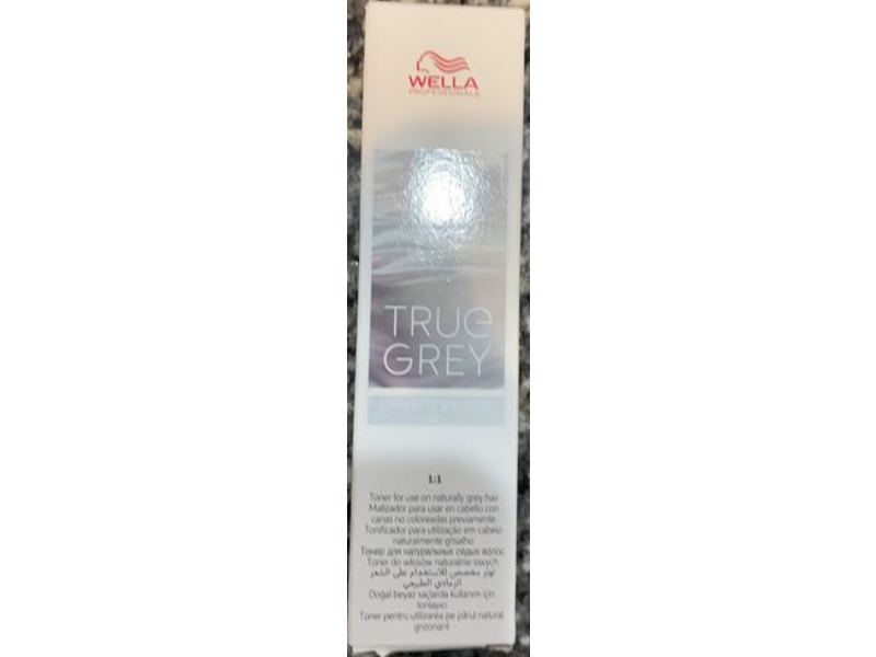 Wella Professionals True Grey Cream Toner, Graphite Shimmer Light, 1:1, 60 mL