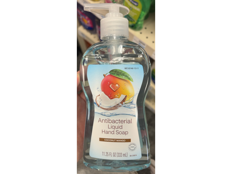 CVS Health Antibacterial Liquid Hand Soap, Coconut Mango, 11.25 fl oz/333 mL