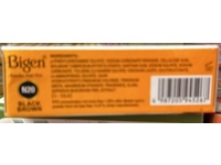 Bigen Powder Hair Dye, N20 Black Brown, 0.21 oz/6 g - Image 4